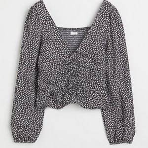 H&M floral blouse